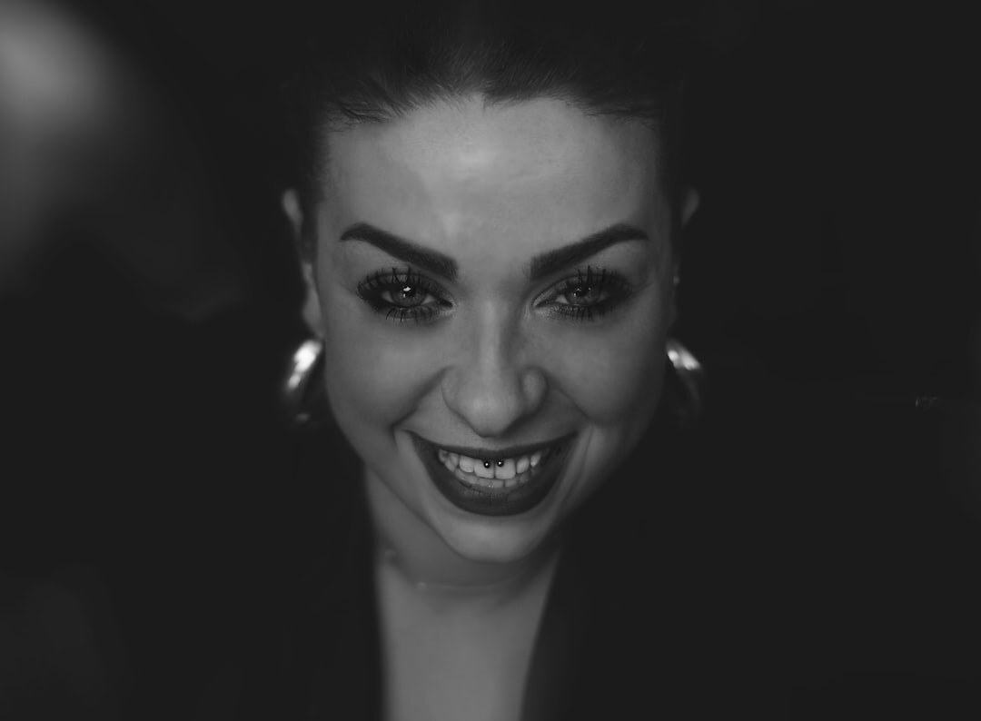 female celebrity smiling
